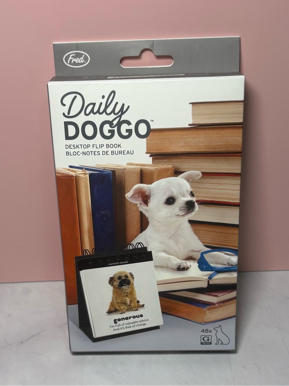 🐾 Daily Doggo Desktop Flip Book